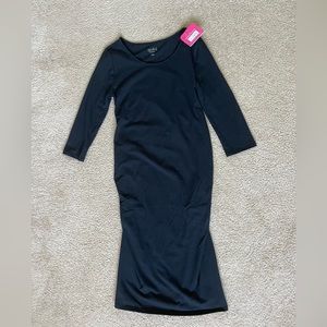 Isabel Maternity Long Sleeve Dress